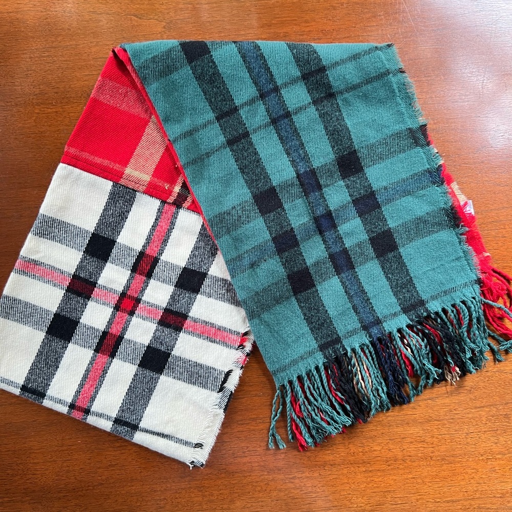 Extra large holiday blanket scarf oversized